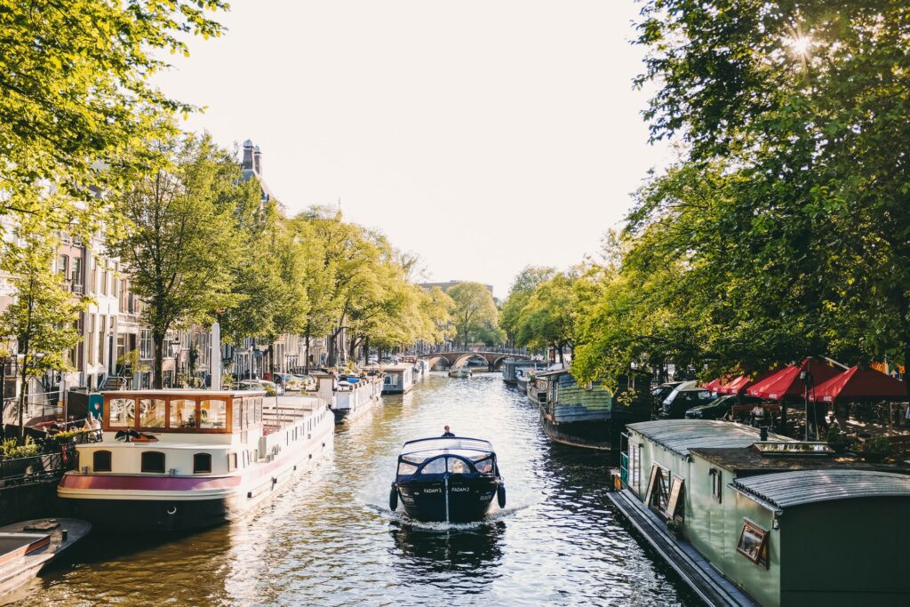 Afbeelding Boottocht door Amsterdam